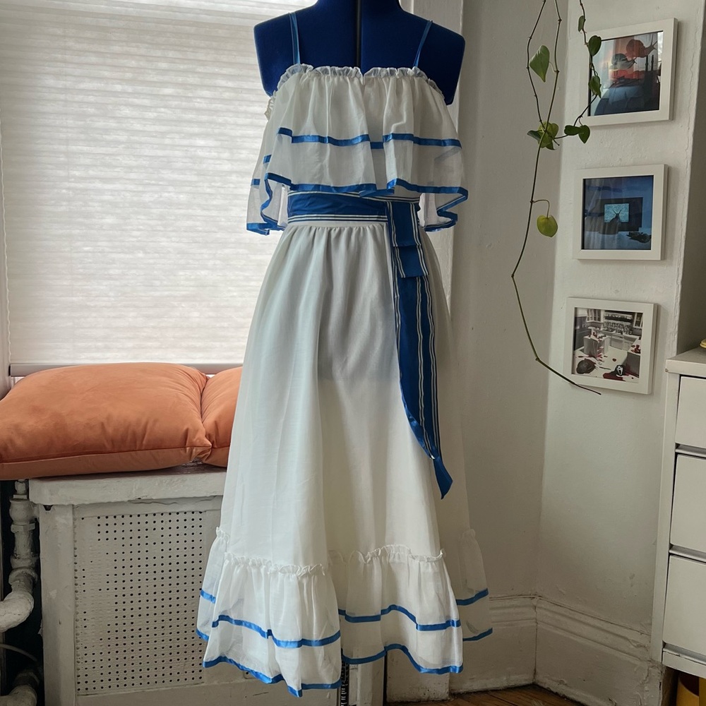 Vintage 80s Flirtations Alfred Angelo union made party/prom dress
